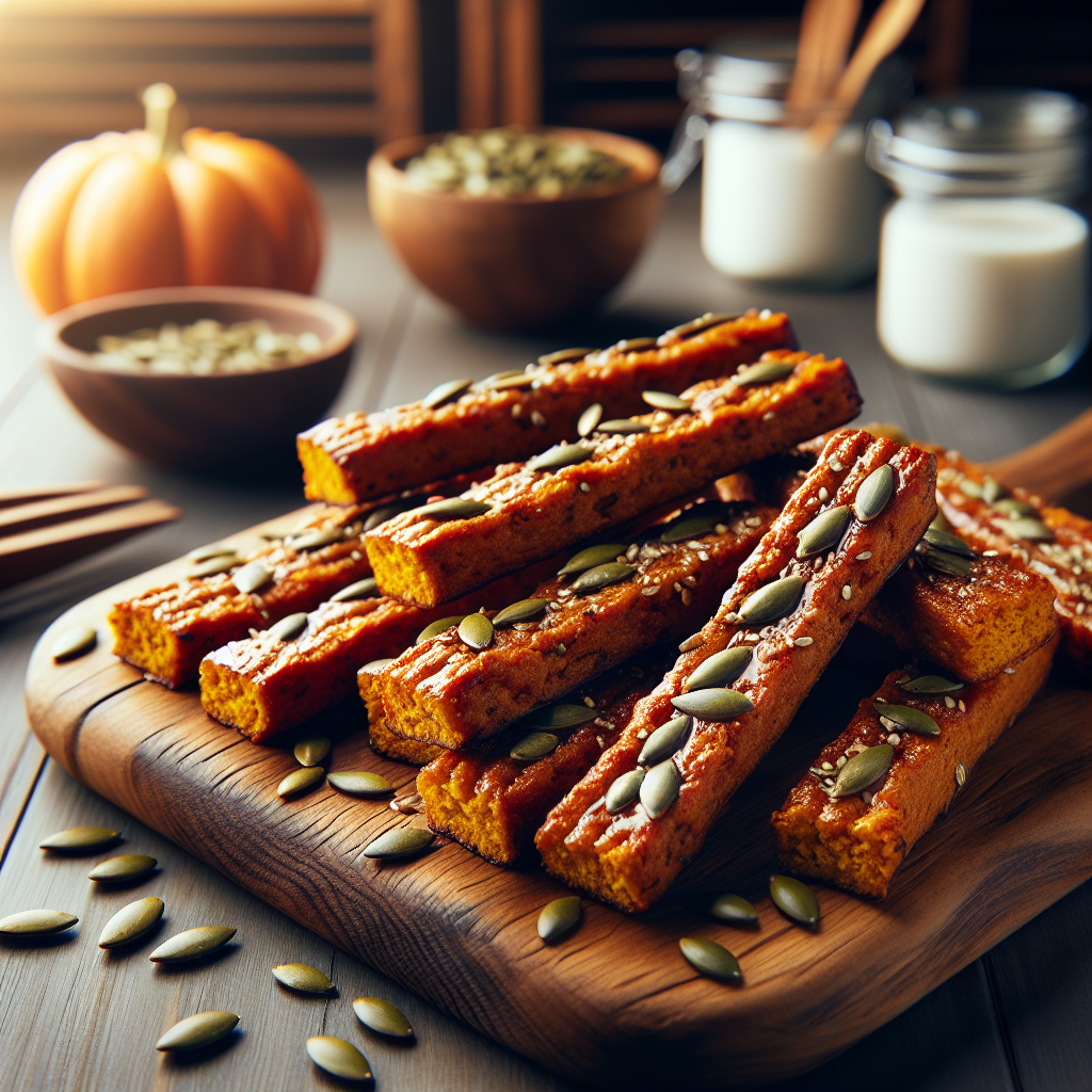 High-Protein Low-Calorie Pumpkin Cornbread Sticks (Gluten-Free, Dairy-Free)