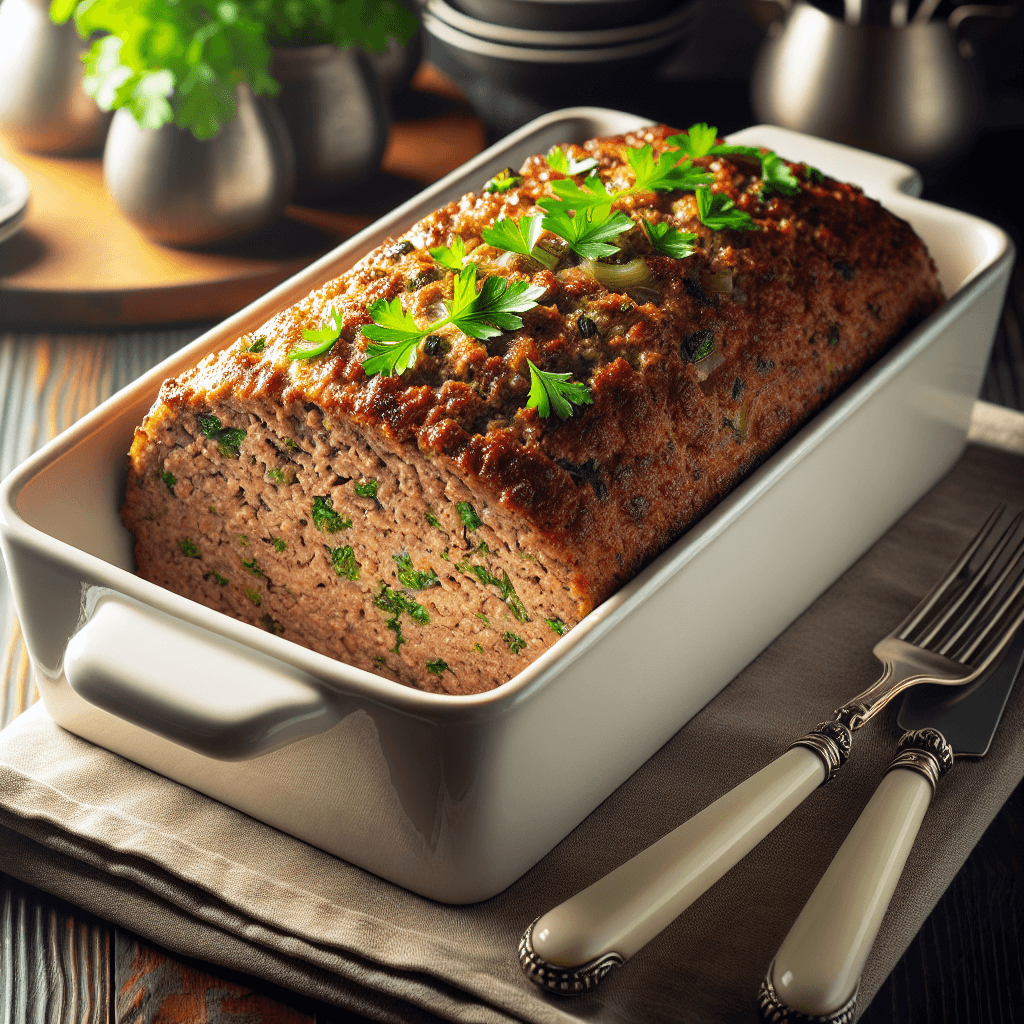 Savory Keto Meatloaf