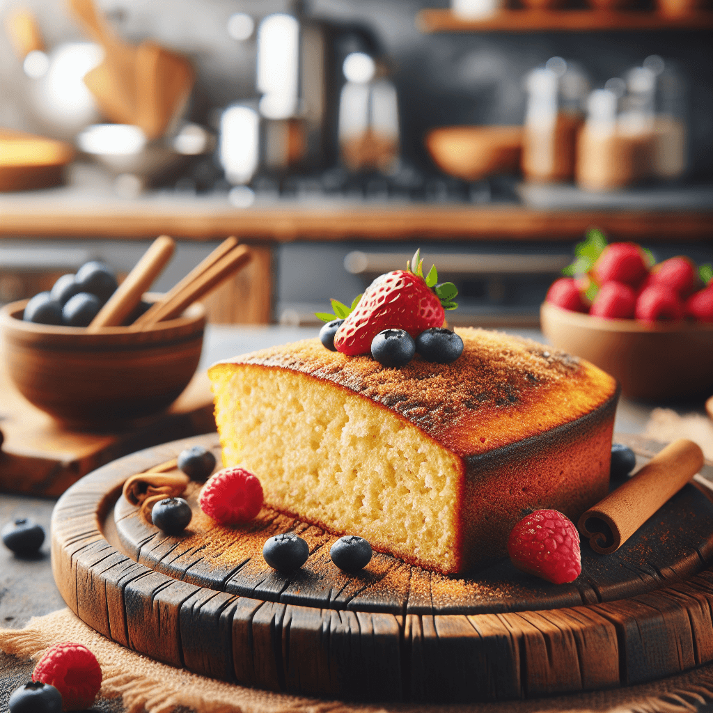 Healthy Low-Carb Sugar-Free Gluten-Free Cinnamon Cornbread