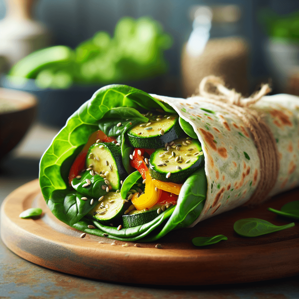 High-Protein Veggie Breakfast Burrito