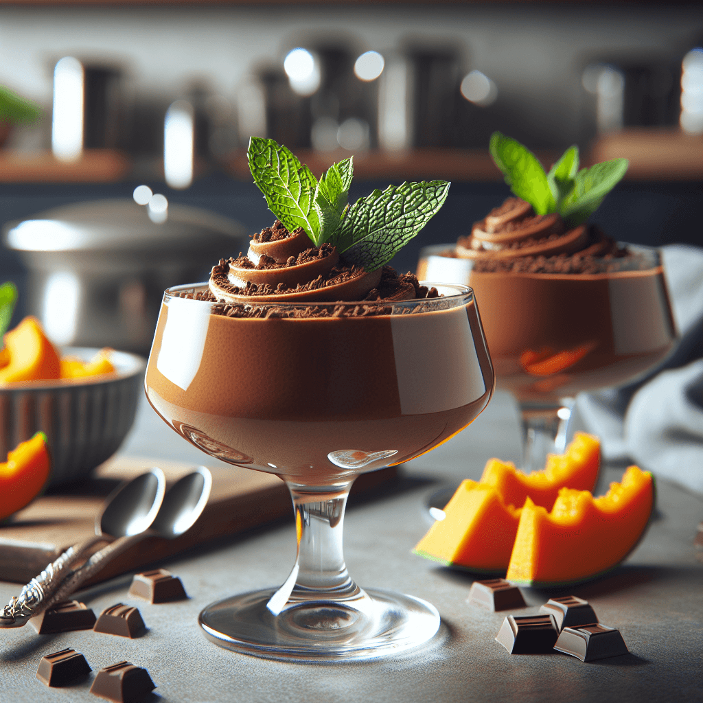 Dairy-Free Chocolate Mousse with Pumpkin Puree