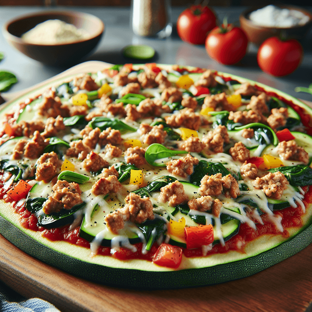 Sweet Gluten-Free, Dairy-Free, Sugar-Free Pizza with a SIBO-Friendly Crust