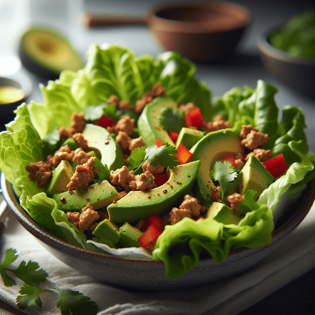 Sibo-Friendly Chicken Lettuce Tacos