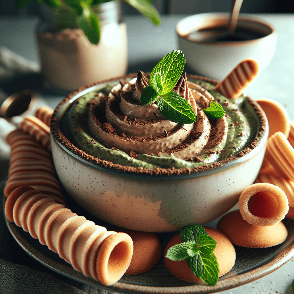 Mint Espresso Cannoli Dip