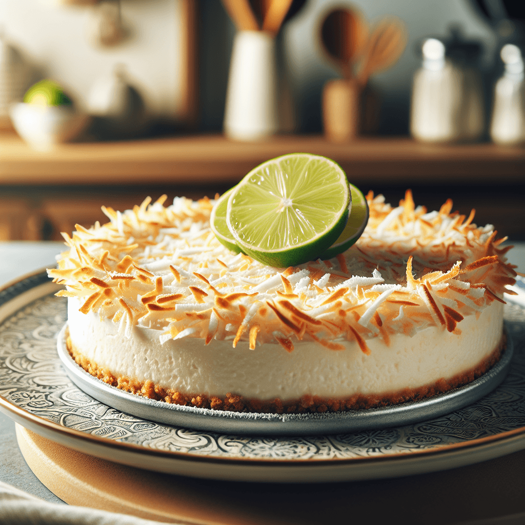 No-Bake High-Protein Coconut Cream Pie