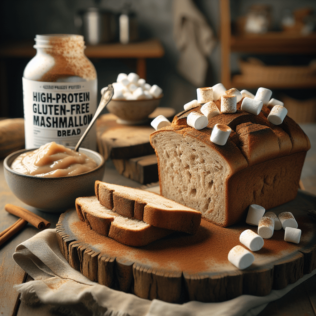 High-Protein Gluten-Free Cinnamon Marshmallow Bread