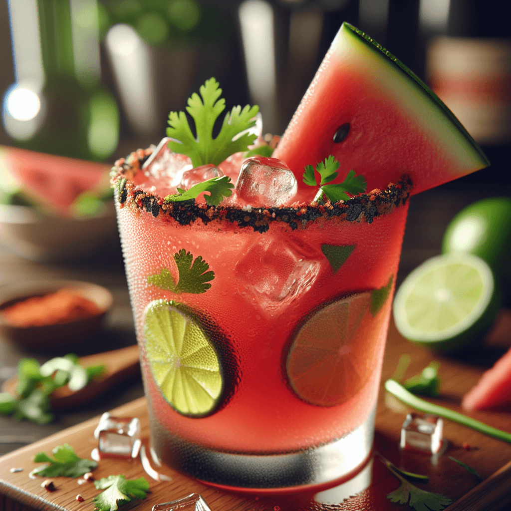 Spicy Watermelon Margarita (Gluten-Free, Dairy-Free, SIBO-Friendly)