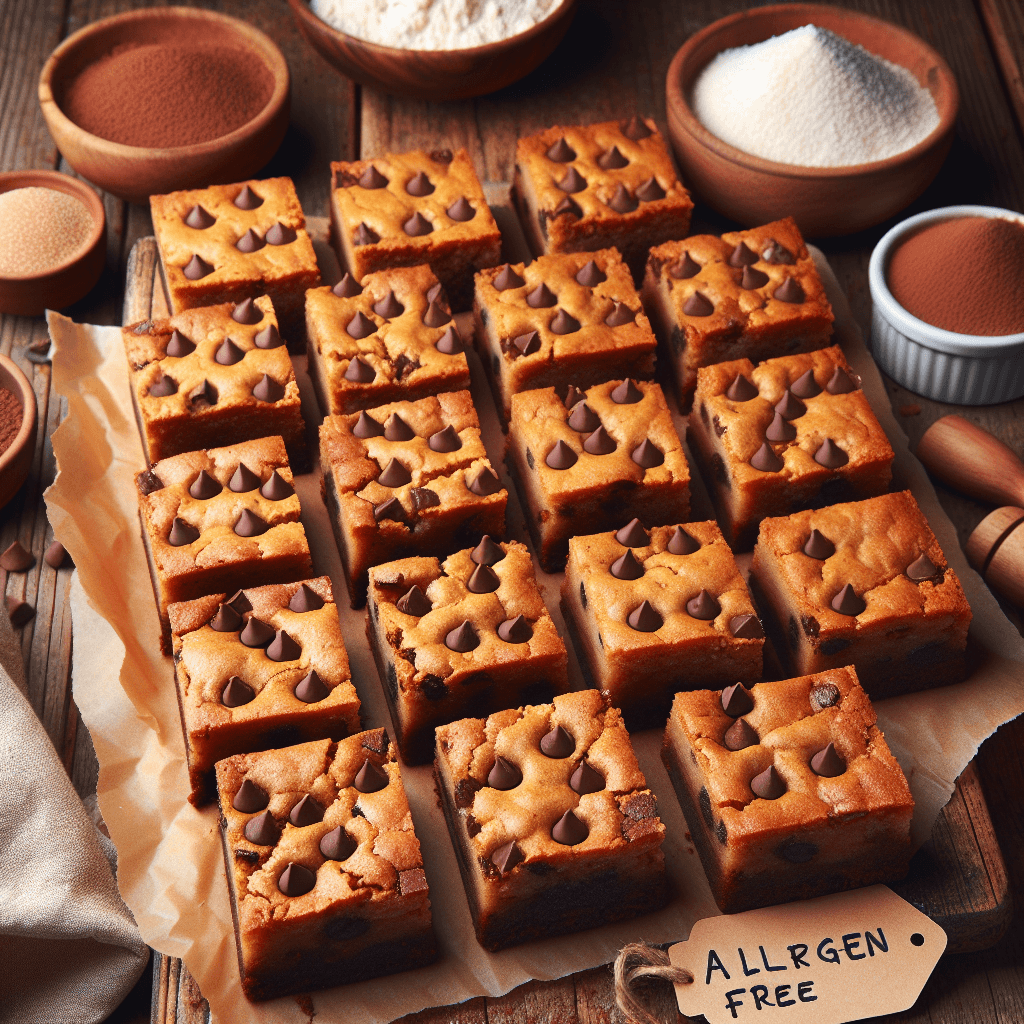 Allergen-Free Blondies