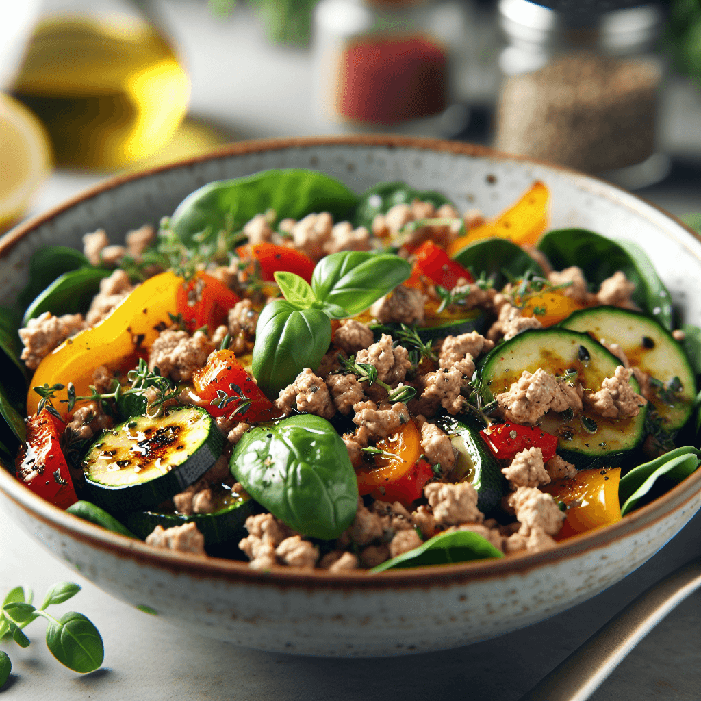 Ground Turkey SIBO-Friendly Bowl