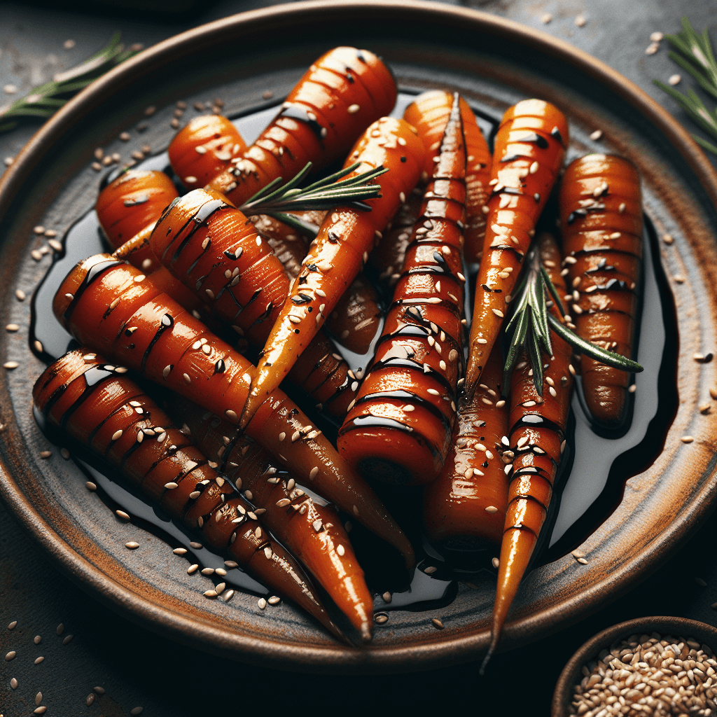 Balsamic Glazed Carrots