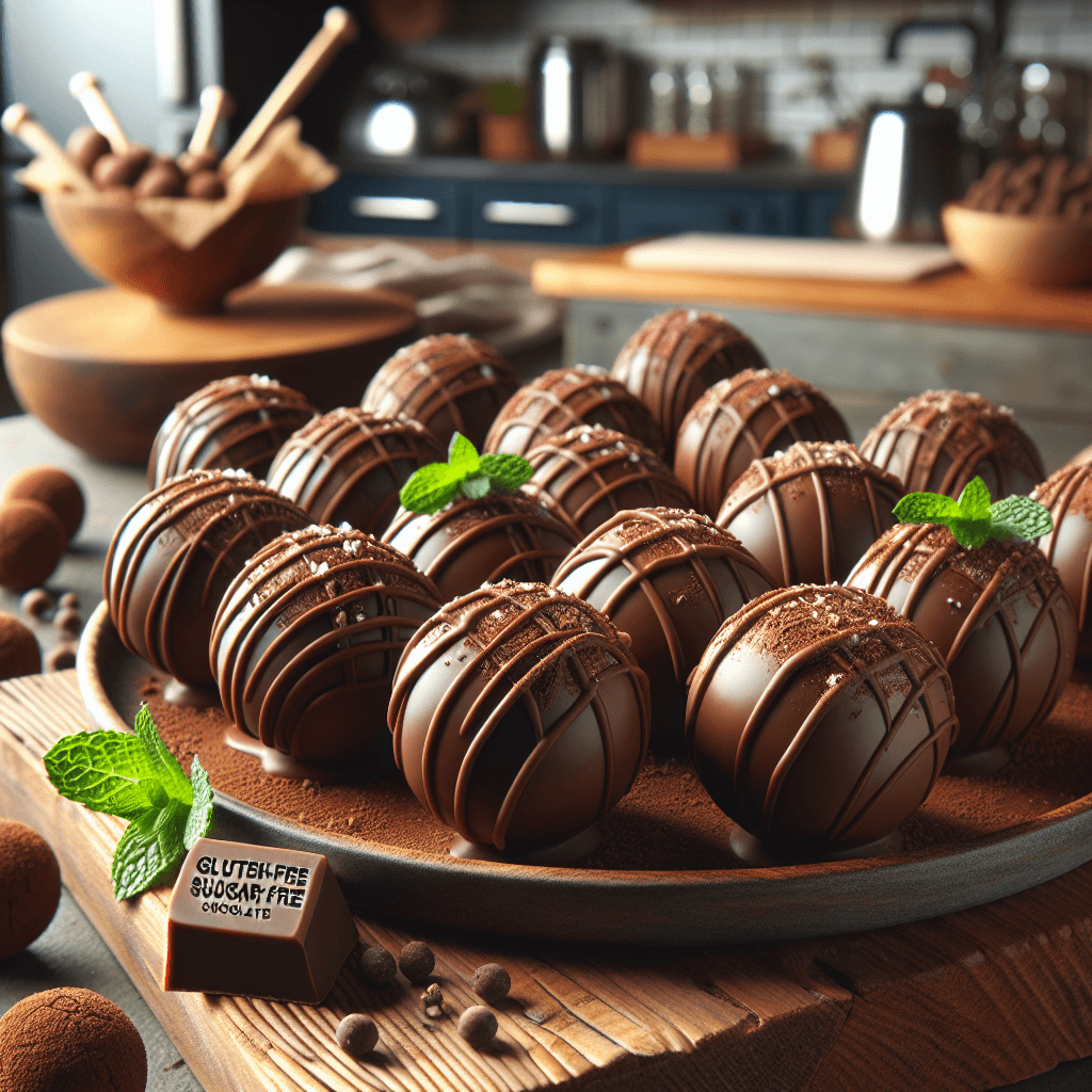 Gluten-Free High-Protein Chocolate Covered Protein Baseballs