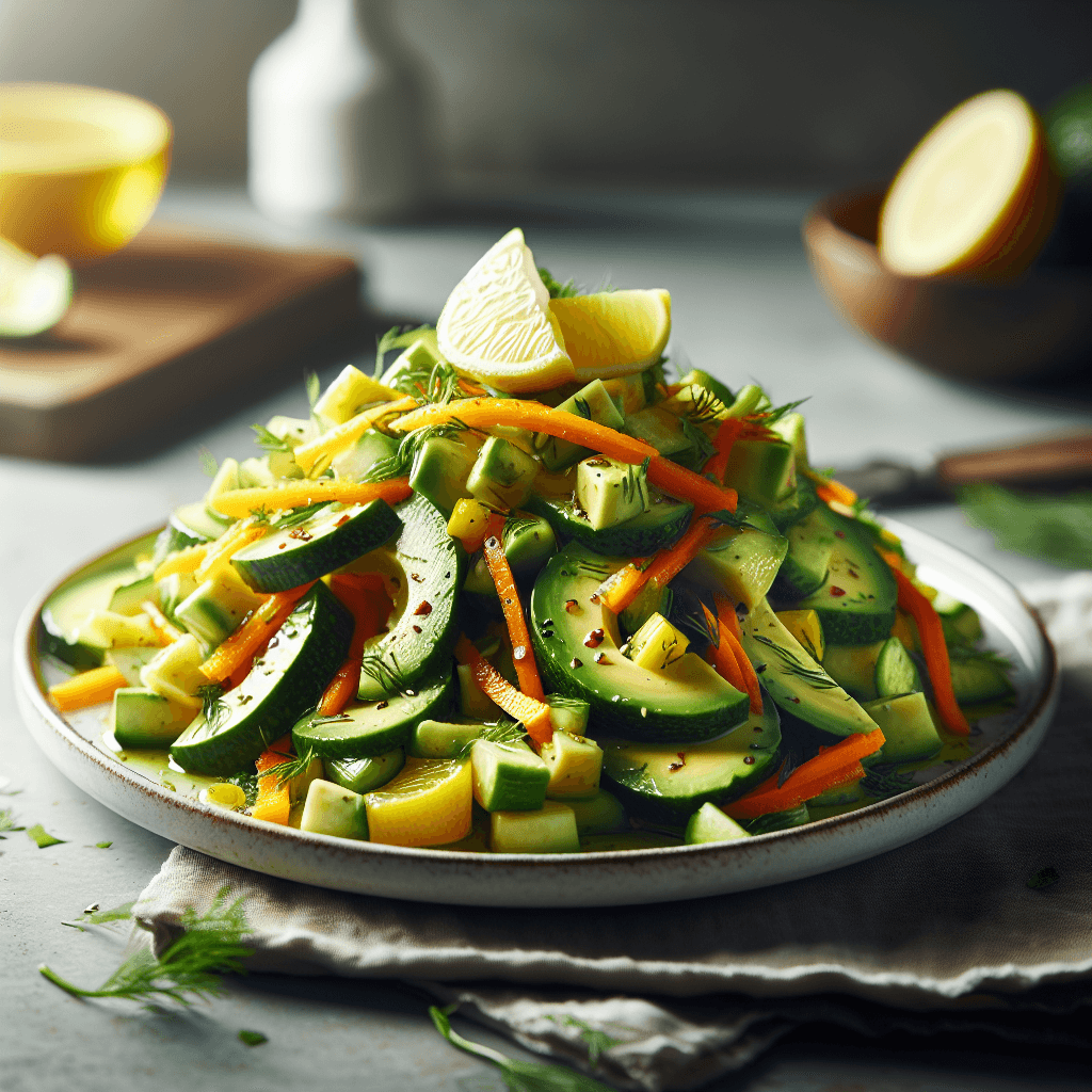 Crispy Citrus Avocado Salad