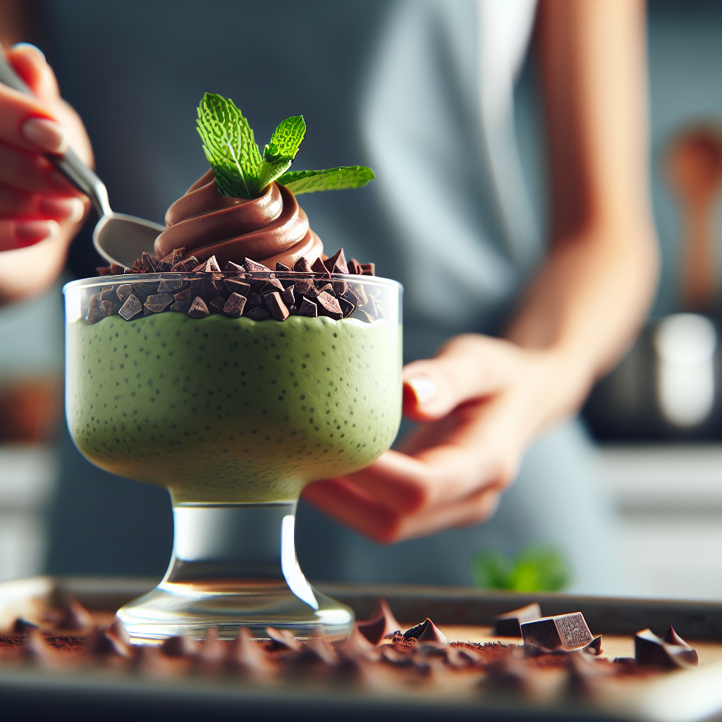 Sugar-Free Chocolate Avocado Mousse