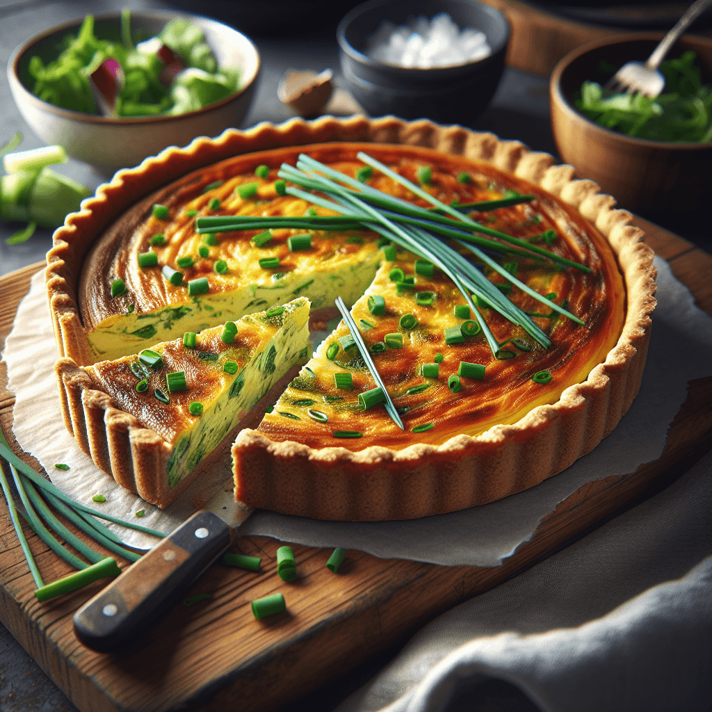 High-Protein Gluten-Free Crustless Quiche