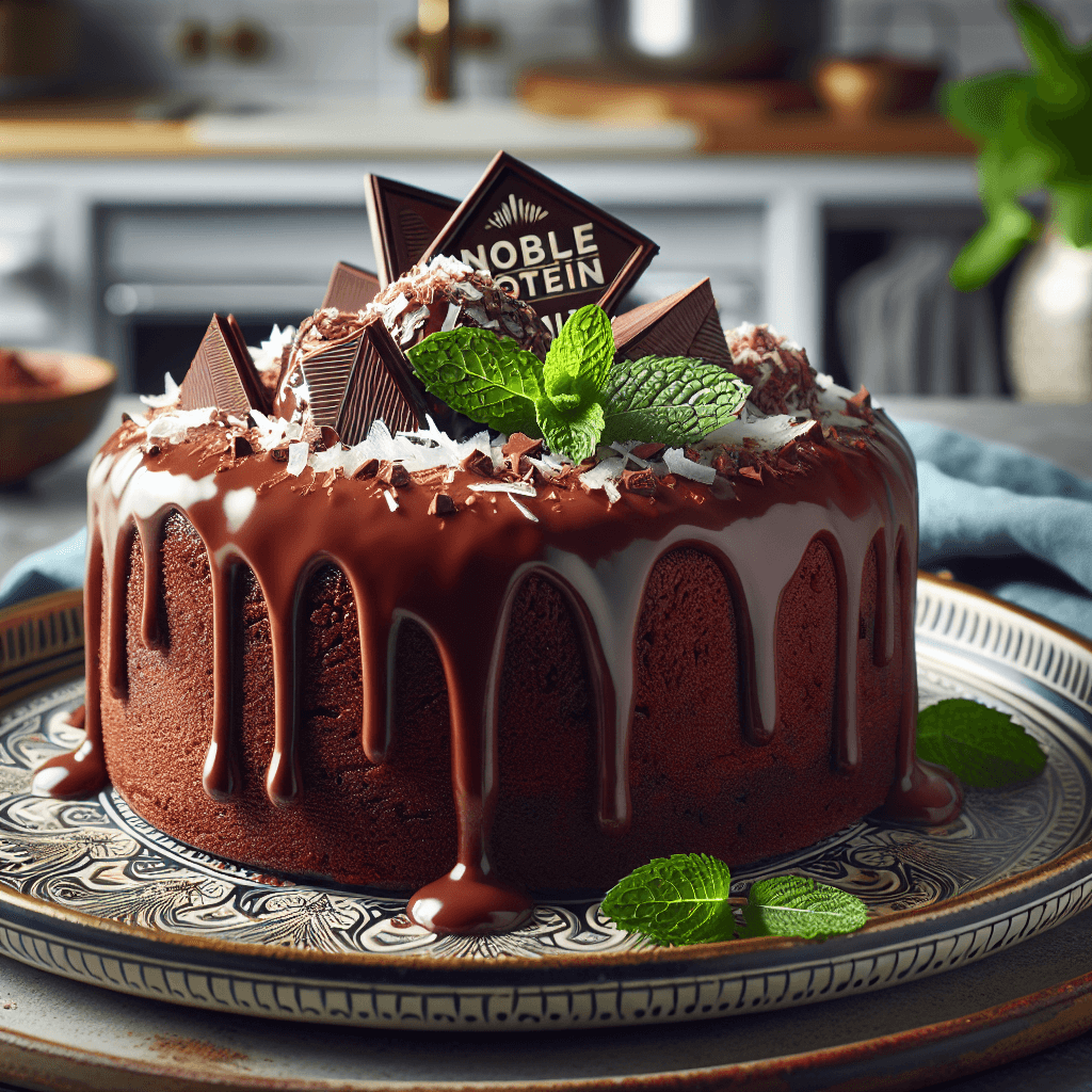 Noble Protein Chocolate Cake (Gluten-Free, Dairy-Free, SIBO-Friendly, Anti-Inflammatory)