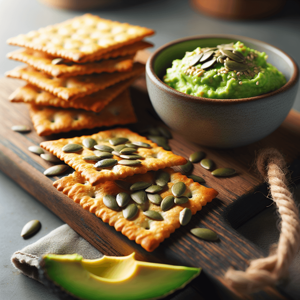 High-Protein, Gluten-Free Sunflower Seed Crackers