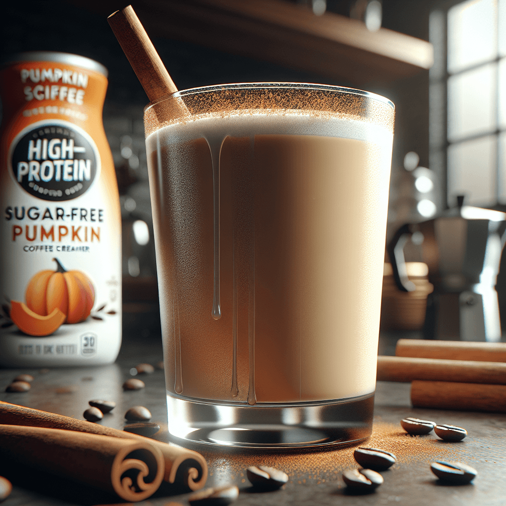 High-Protein Sugar-Free Pumpkin Coffee Creamer