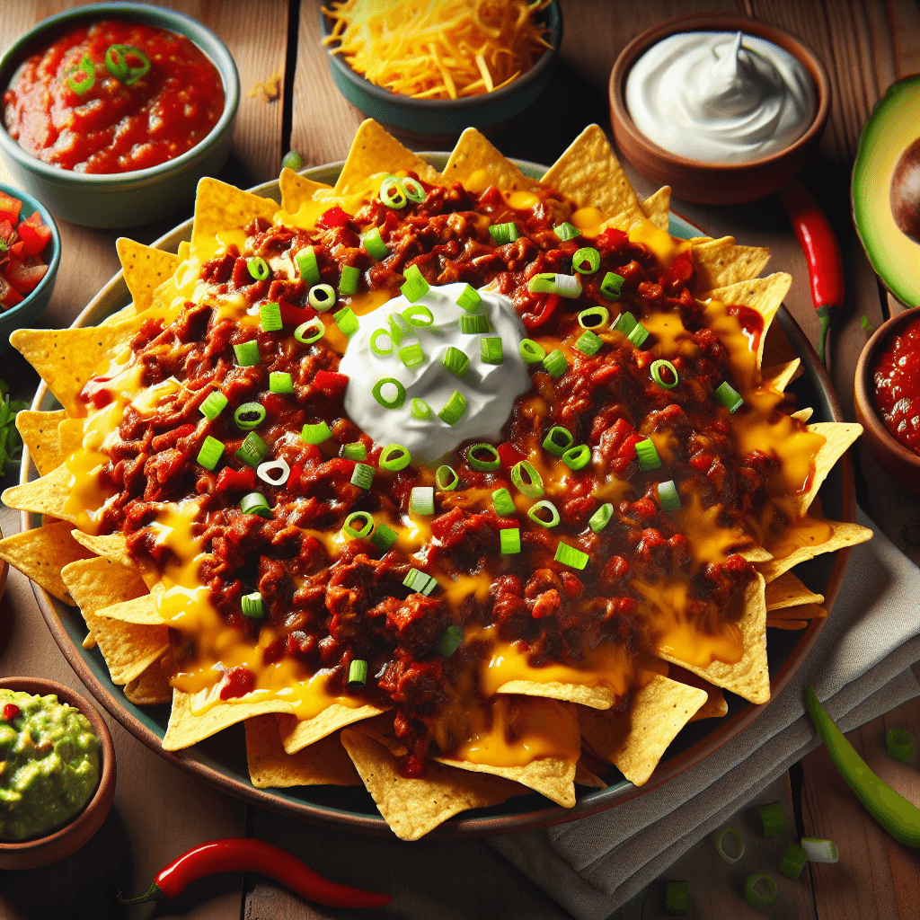 Savory Chili Nachos