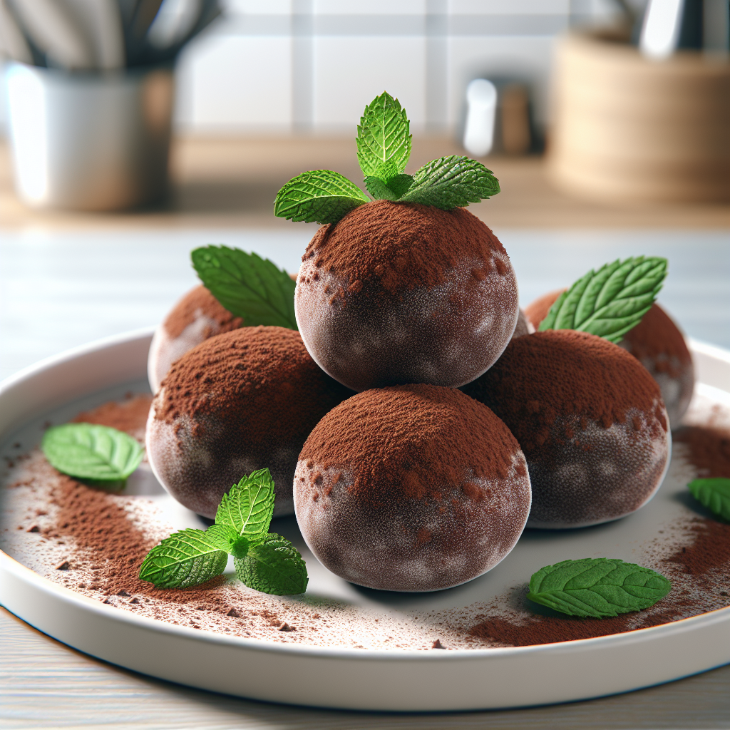 Gluten-Free Chocolate Doughnut Holes (Dairy-Free, Sugar-Free, Low-FODMAP)