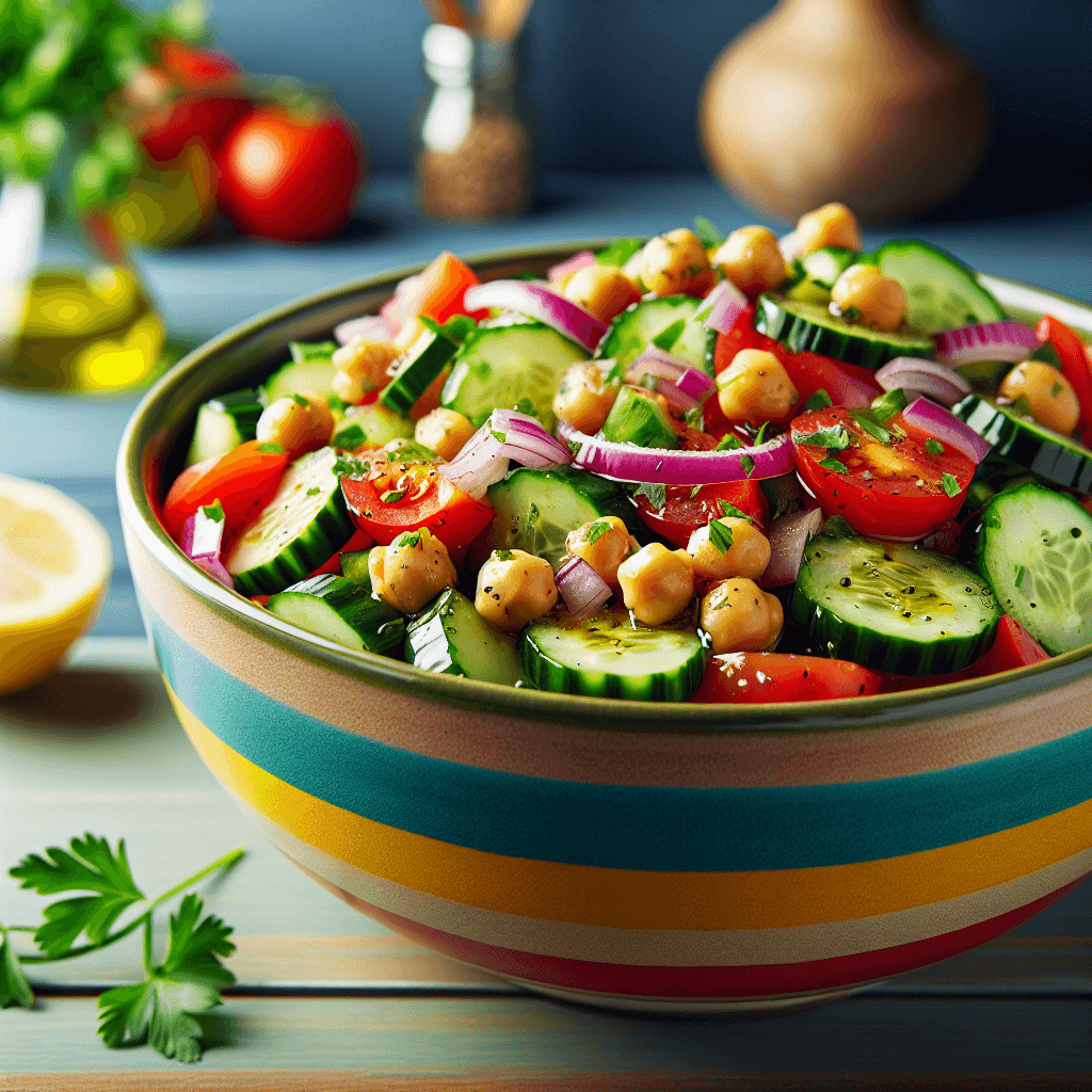 High-Protein Gluten-Free Mediterranean Greek Salad