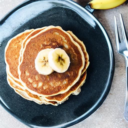 Gluten-Free Banana Oatmeal Pancakes