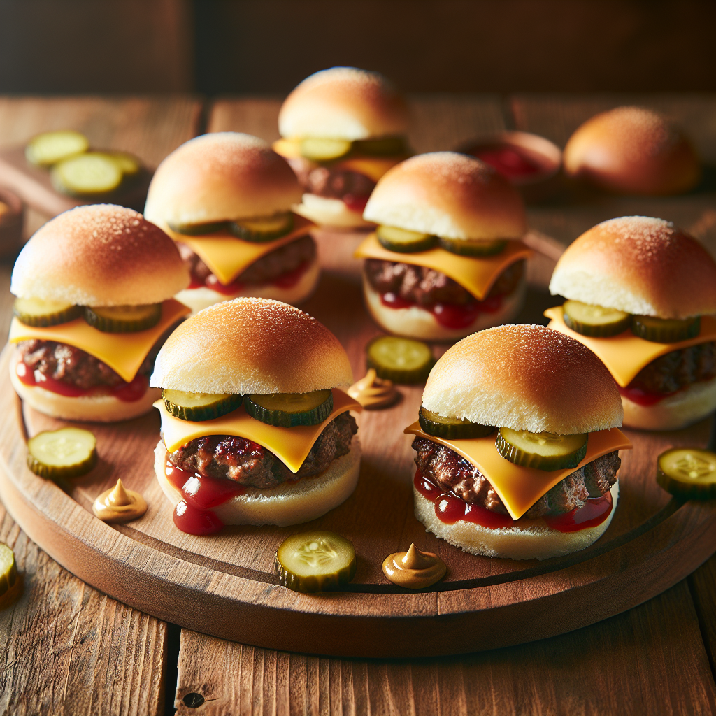 Grain-Free Cheeseburger Sliders