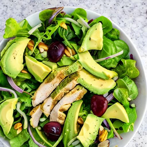 Low-Carb Chicken Avocado Salad