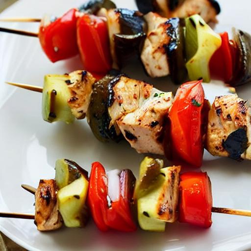 Mediterranean Chicken Kabobs