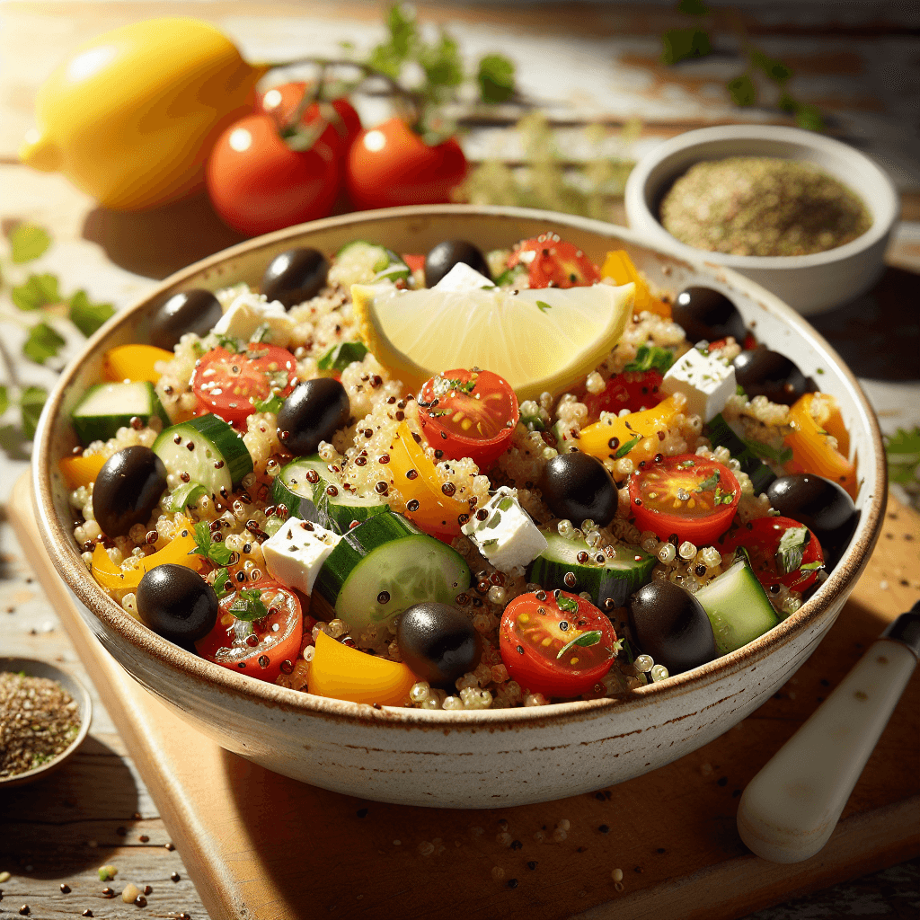 Mediterranean Quinoa Salad