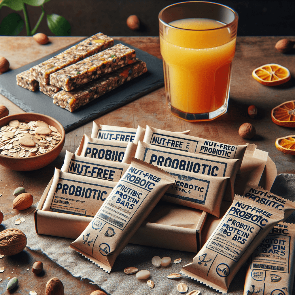 Nut-Free Probiotic Protein Bars