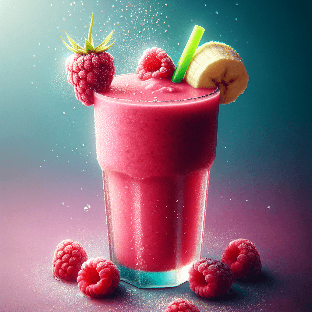 Raspberry Banana Smoothie