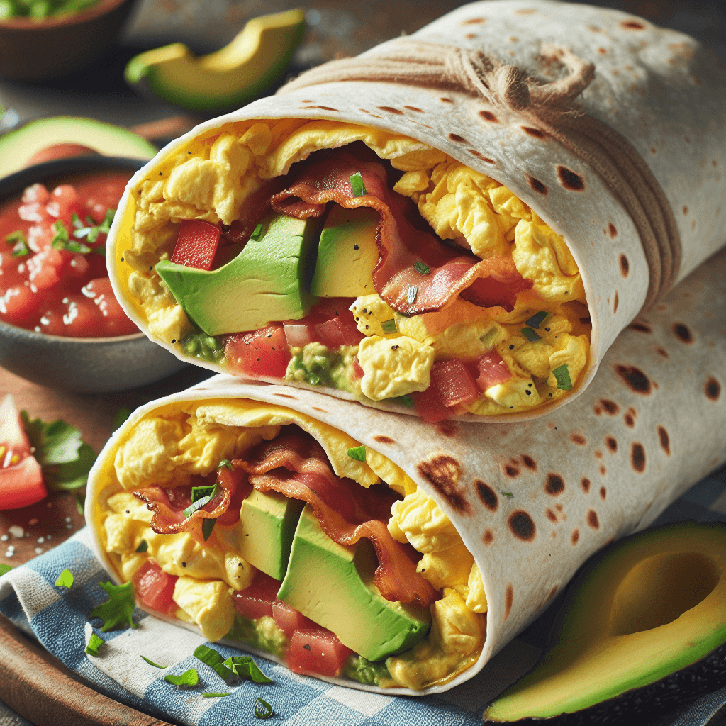 Savory Paleo Breakfast Burrito