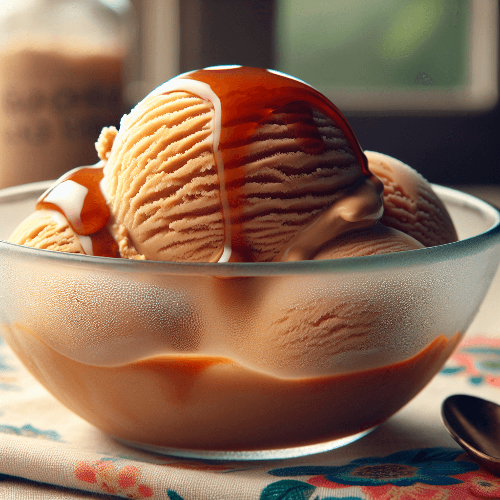 Sugar-Free Dulce De Leche Ice Cream