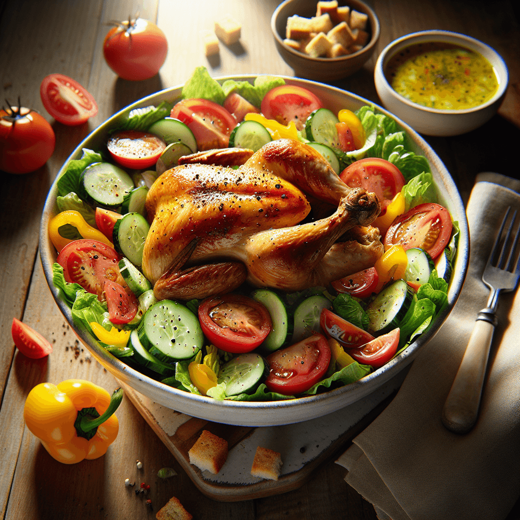 Zesty Rotisserie Chicken Salad